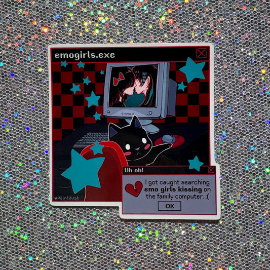 Emo Girls Sticker