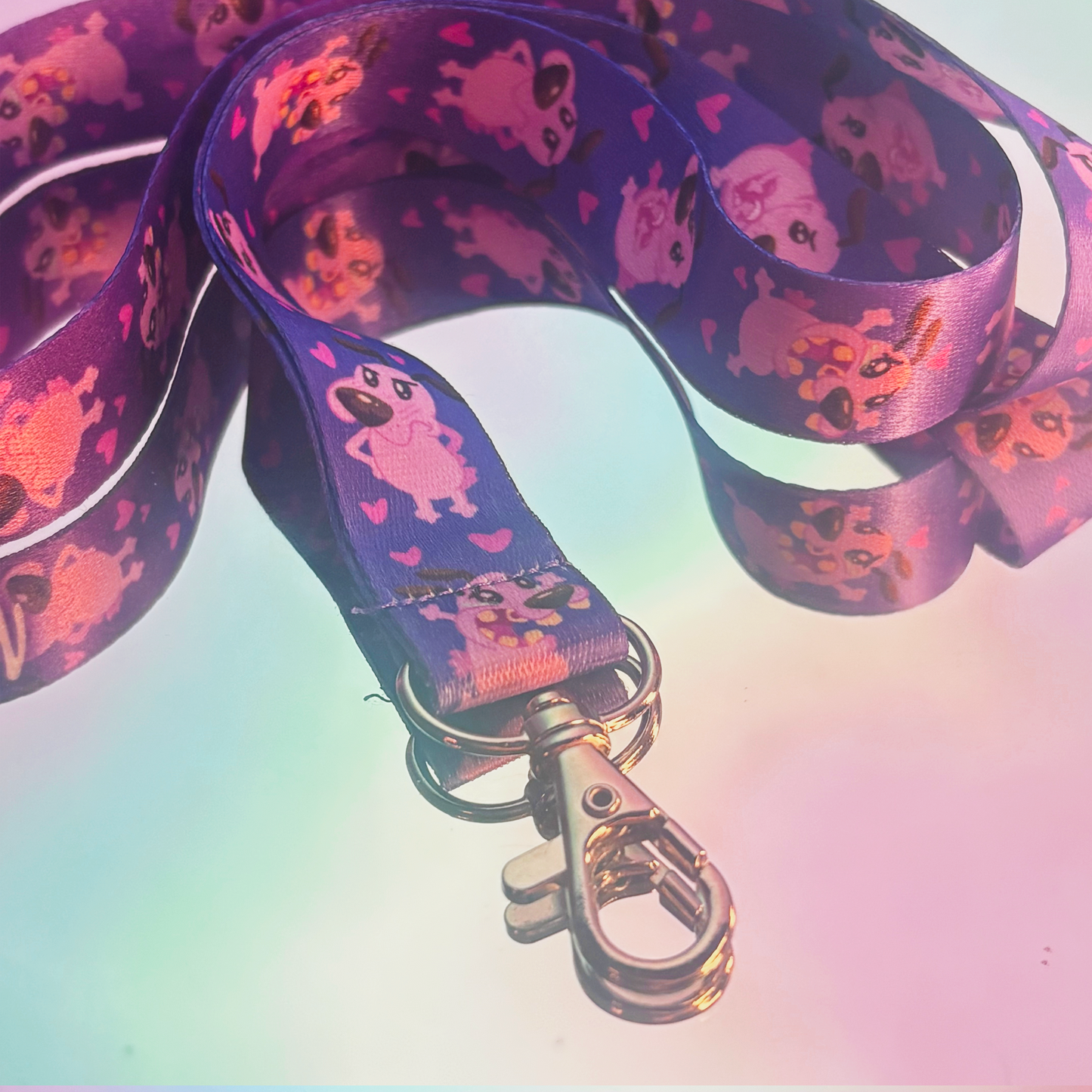 Cautious Dog Lanyard