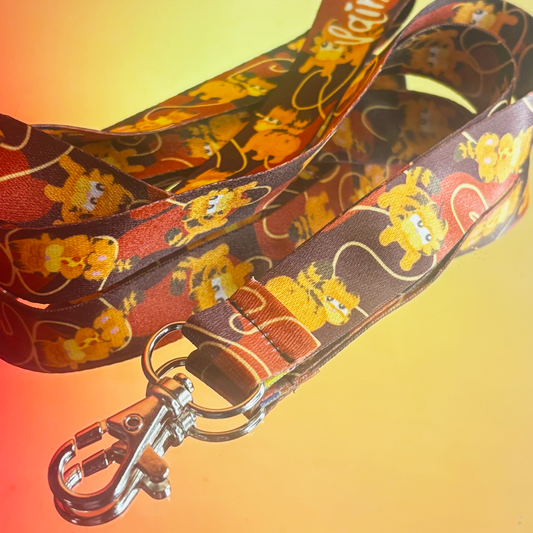 Lasagna Cat Lanyard