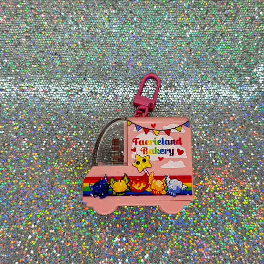 Faerieland Bakery Truck Charm