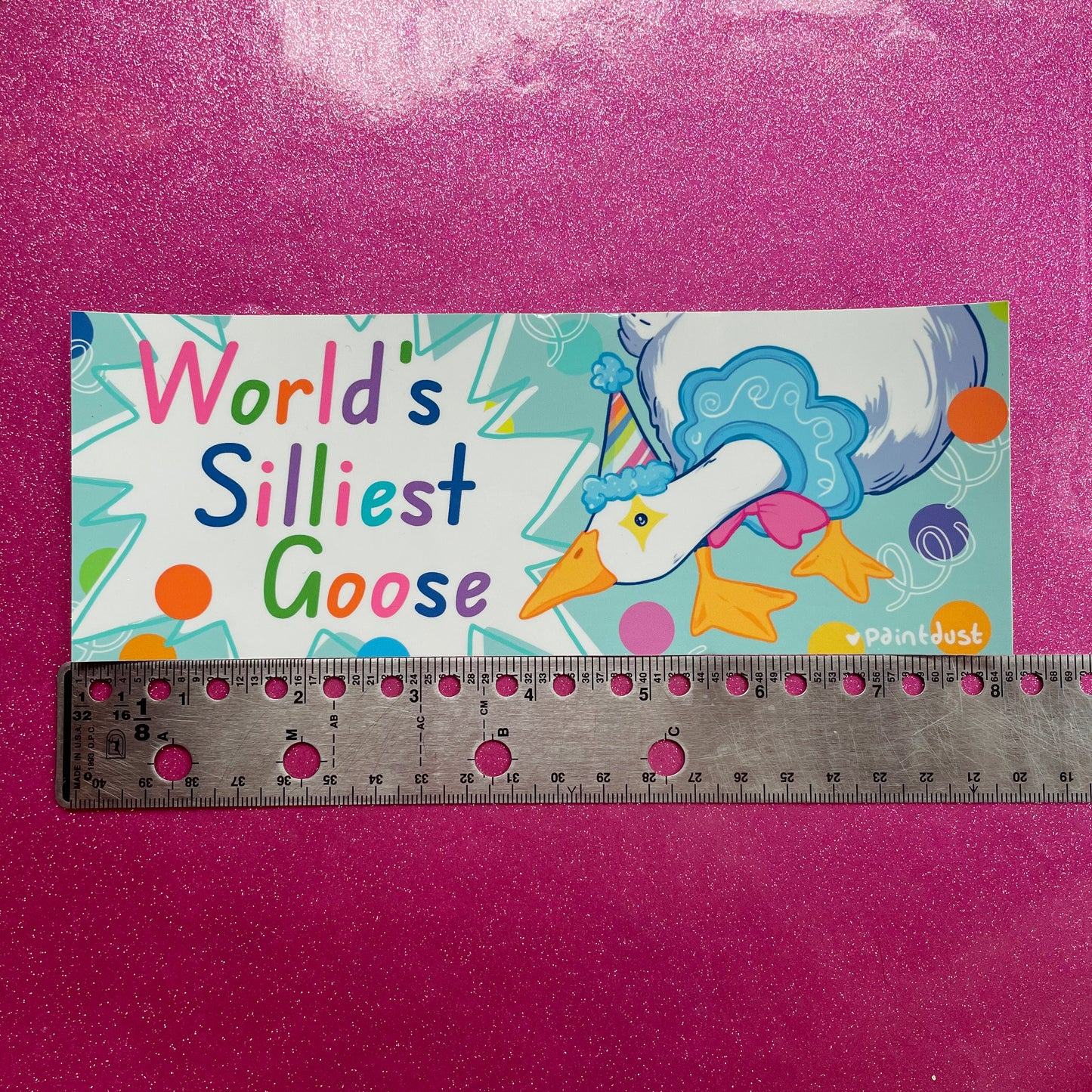 World's Silliest Goose Bumper Sticker