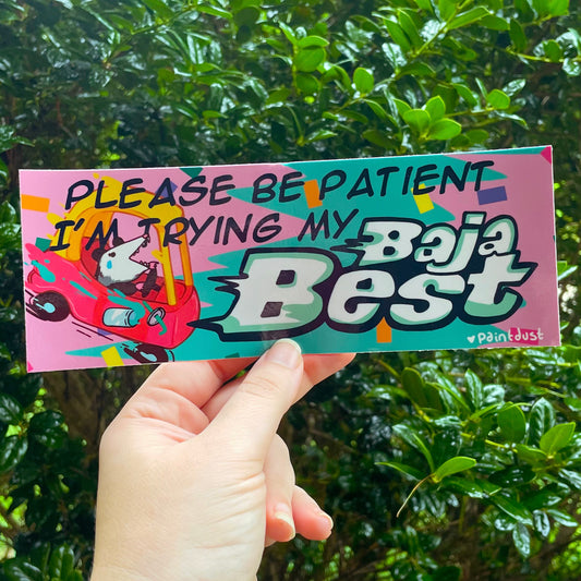Baja Best Bumper Sticker
