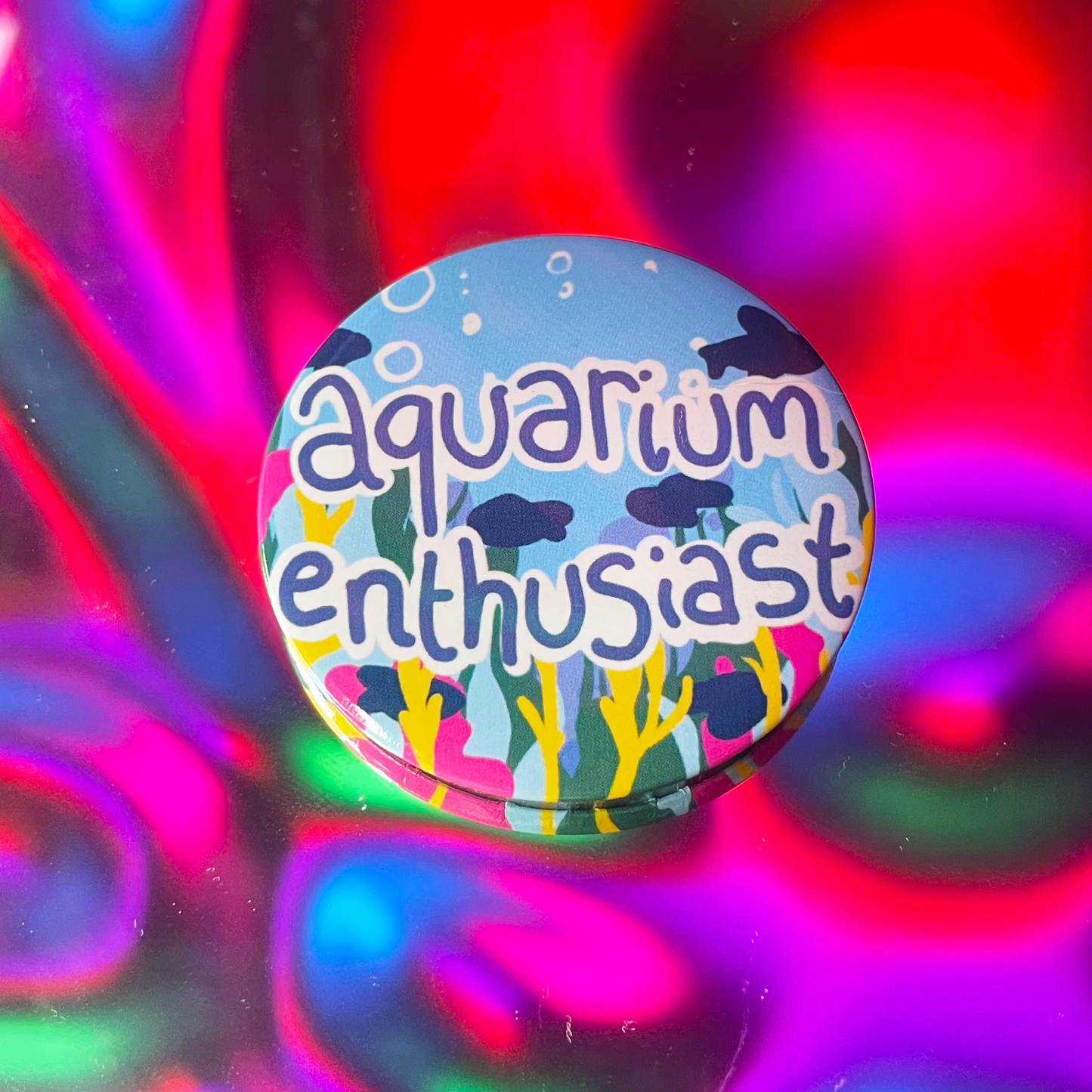 Aquarium Enthusiast Button