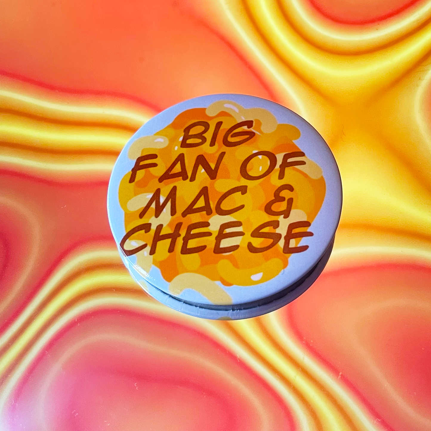 Mac and Cheese Button