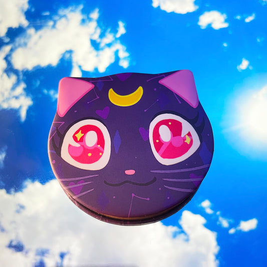 Luna Cat-Shaped Button