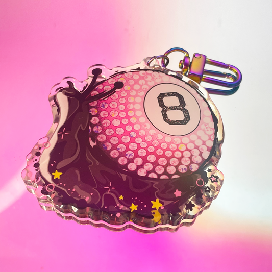 Stardust Snail Charm