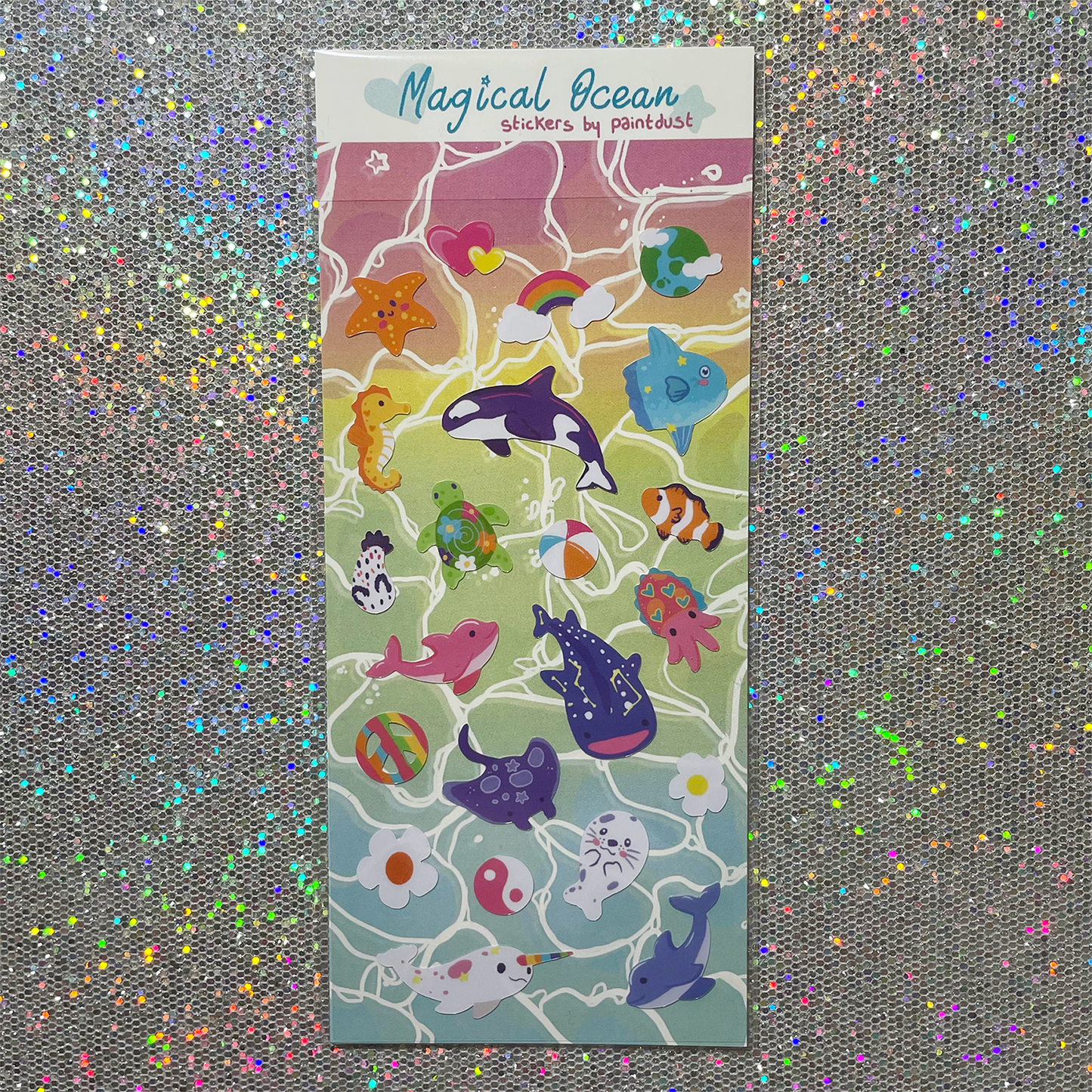 Magical Ocean Deco Sticker Sheet