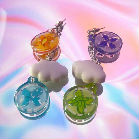 Faerie Bubble Dangle Earrings