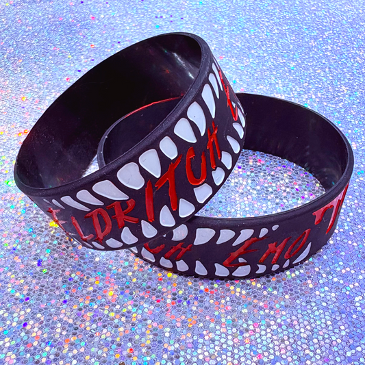 Eldritch Emo Rubber Wristband