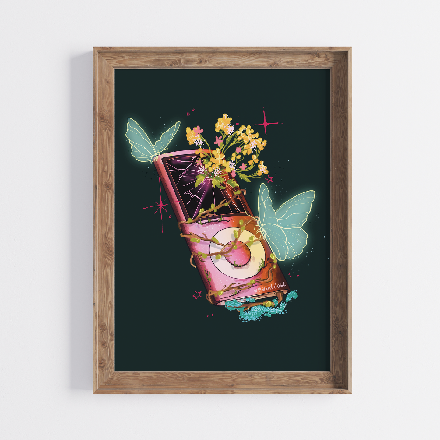 Lost MP3 5x7 Art Print