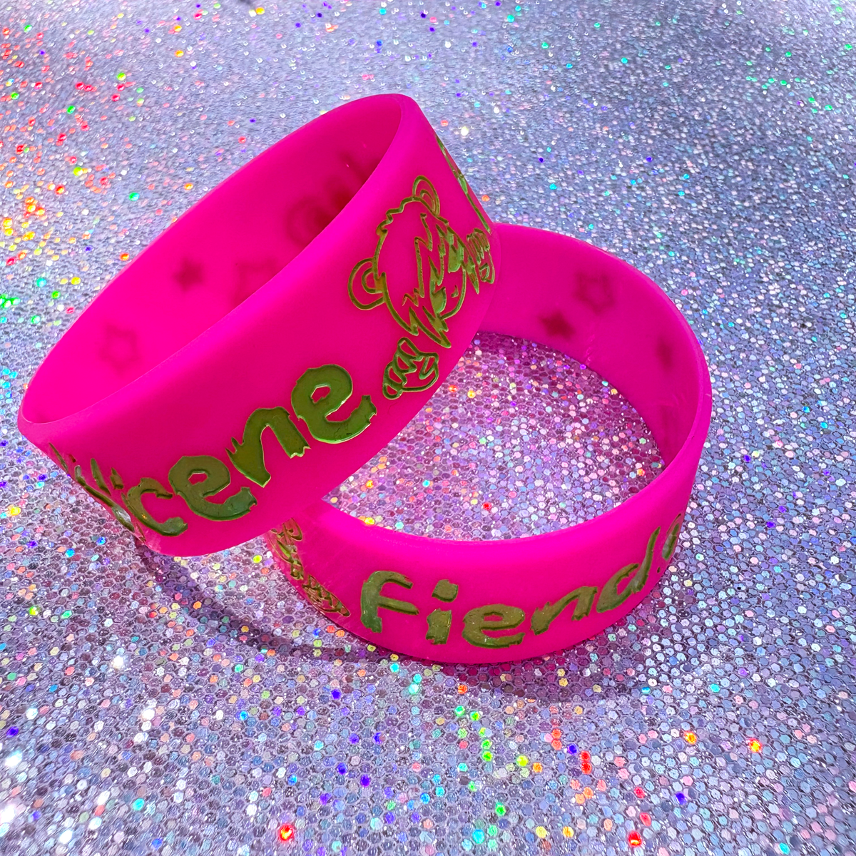 Scene Fiend Rubber Wristband