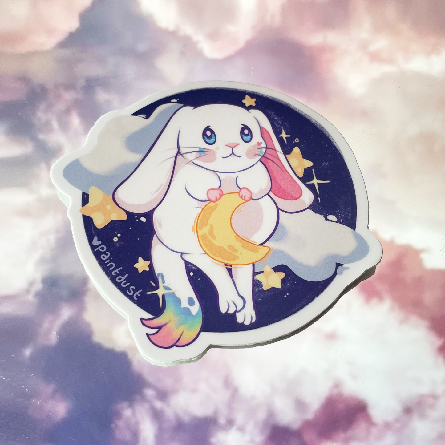 Palette the Bunchilla Sticker