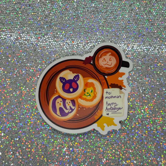 Cookies for Mothman Sticker