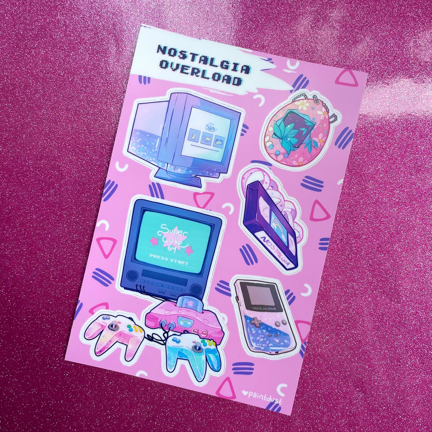 Nostalgia Tech Sticker Sheet