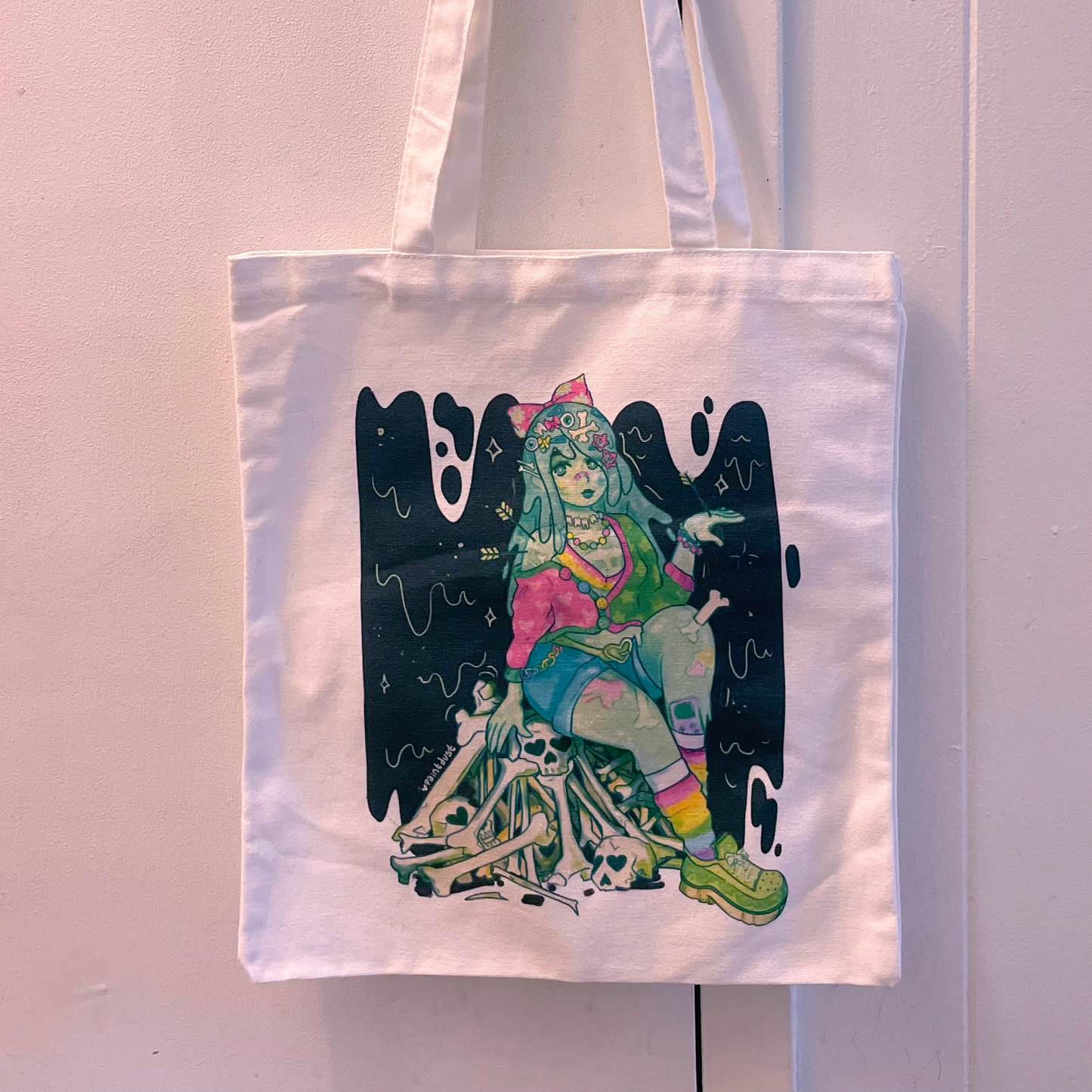 Gelatinous Girl Tote Bag