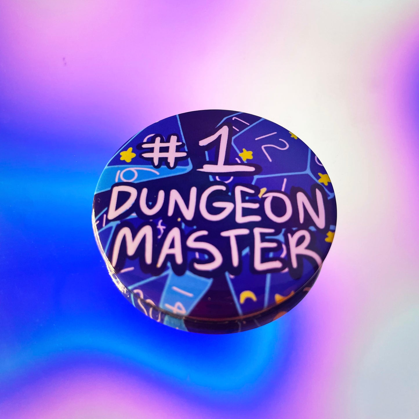 Dungeon Master Pinback Button