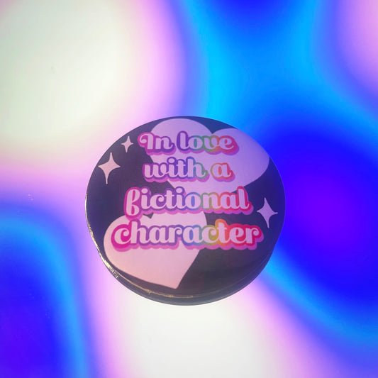 Fictional Character Pinback Button