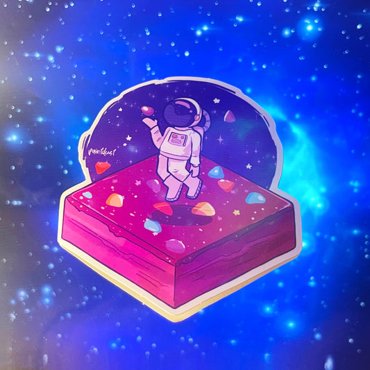 Space Brownies Sticker