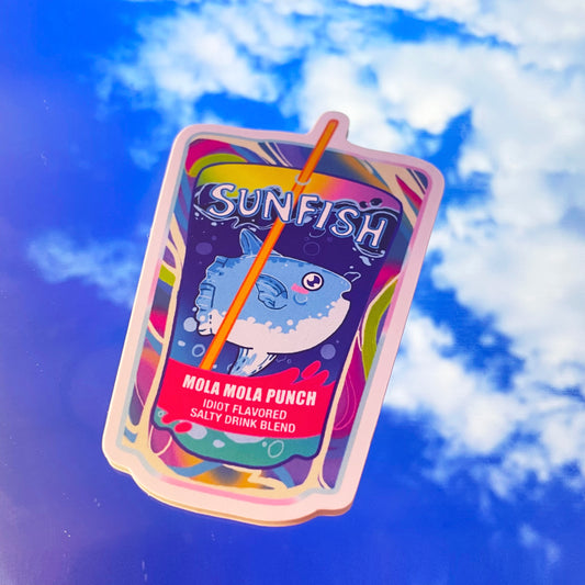 Sunfish Juice Pouch Sticker