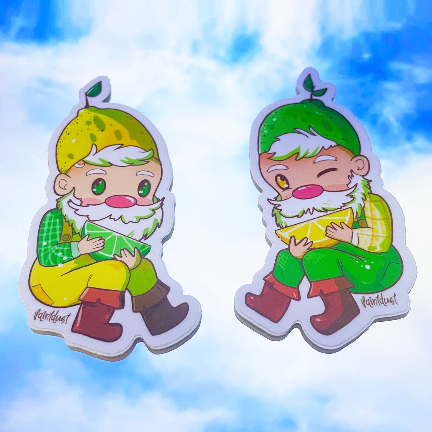 Lemon & Lime Gnome - BFF Sticker Set